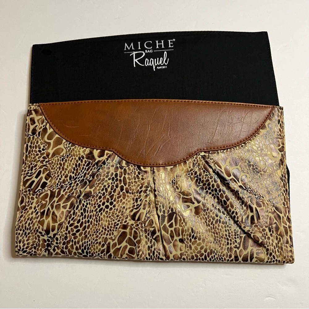 Miche Raquel Animal Print Classic Bag Shell Interchangeable Hangbag Cover‎